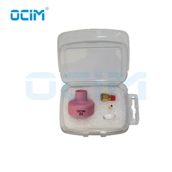 Комплект чашек для сварочной горелки OCIM TIG с пластиковой коробкой для WP9/20