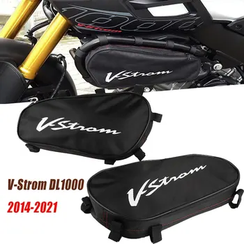 Мотоциклетная Рама Crash Bar Водонепроницаемая Ремонтная Сумка Для Позиционирования Инструмента Сумка Для Suzuki V-Strom DL1000 V-STROM DL 1000 2014 2015-2021