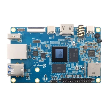 для Orange Pi 5 RK3588S 8-Ядерный процессор 4 ГБ 8 ГБ 1000 МБ Lan-HDMI-M2-PCIE-USB3.0 Модуль Компьютера Под управлением Android12 Debian11