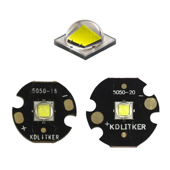 Cree XM-L2 10 Вт 1052 люмена SMD 5050 светодиодный излучатель на KDLITKER DTP Медный MCPCB фонарик DIY