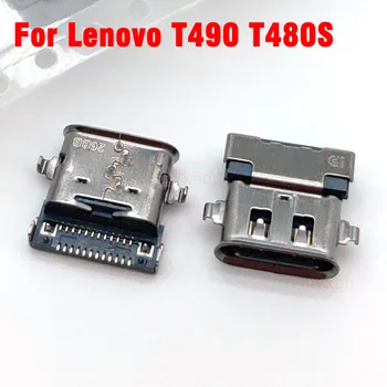 1-10 шт. Для Lenovo ThinkPad X280 X390 T490 T495 T480S X1 L13 Carbon Разъем постоянного тока 6-го поколения USB C Разъем порта зарядки Type-C