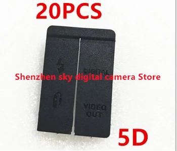 Высококачественный НОВЫЙ USB HDMI DC IN VIDEO OUT, резиновая нижняя крышка дверцы для Canon 5D