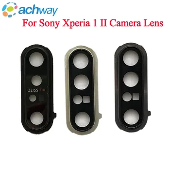 Новый Стеклянный объектив задней камеры Для Sony X1 ii Рамка Стеклянной крышки задней камеры Для Sony Xperia 1 II Замена объектива камеры XQ-AT51 XQ-AT52
