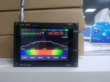 Новый 50K-200MHz малахитовый SDR-радиоприемник DSP SDR HAM + ЖК-дисплей + аккумулятор
