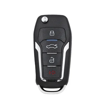 Для KEYDIY NB12-4 Автомобильный Ключ с Дистанционным Управлением Универсальный 4 Кнопки для KD900/-X2 MINI/-MAX для