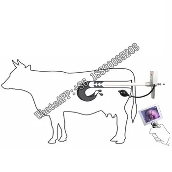 Дешевый Видео пистолет для осеменения животных Собака Корова лошадь овца Домашнее животное Ветеринарное устройство для искусственного оплодотворения pistola inseminacion