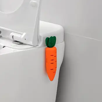 2 комплекта Дезодоранта для холодильника Морковное моделирование Съемный Экологически чистый Воздухоочиститель Полипропиленовый клей Морозильная камера Контейнер для дезодоранта для холодильника