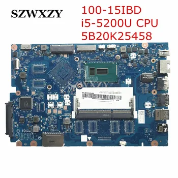 Восстановленная 5B20K25458 для Lenovo 100-15IBD 15-дюймовая Материнская плата ноутбука с процессором I5-5200U CG410/CG510 NM-A681 Полностью протестирована