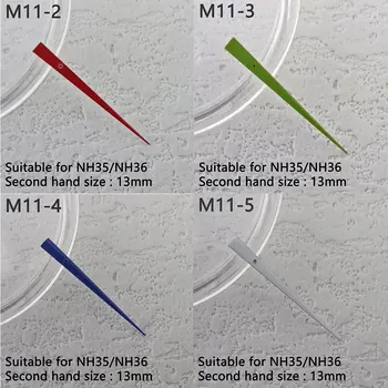 13 мм часовая игла nh35 nh36 стрелка, указатель секундной стрелки, указатель иглы для часов, набор запасных частей для часов, указатель движения