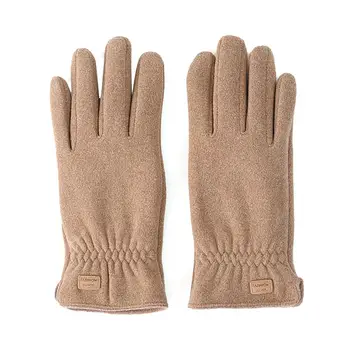 Мужские зимние перчатки, легкие противоскользящие ветрозащитные перчатки с сенсорным экраном, тонкие перчатки для работы на велосипеде на открытом воздухе