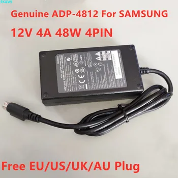 Подлинный адаптер переменного тока ADP-4812 12V 4A 48W 4PIN APN-4812, зарядное устройство для ноутбука SAMSUNG, зарядное устройство для ноутбука