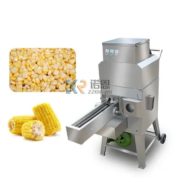 Коммерческая машина для шелушения сладкой кукурузы из нержавеющей стали Коммерческое оборудование для обработки семян свежей кукурузы