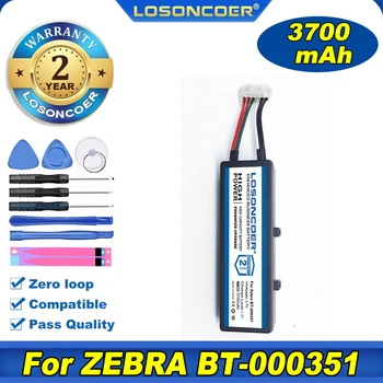 100% Оригинальный аккумулятор LOSONCOER 3000 мАч для Zebra BT-000351