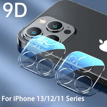 Защита объектива камеры с полным покрытием для iPhone 12 13 11 Pro Max Mini из Закаленного Стекла для iPhone 11 12 13 Pro Max Защита камеры