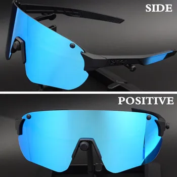 2023 Велосипедные очки с 4 линзами UV400 MTB, солнцезащитные очки для шоссейных велосипедов, Очки для бега, верховой езды, рыбалки, Мужские, женские Велосипедные очки с оправой для близорукости.