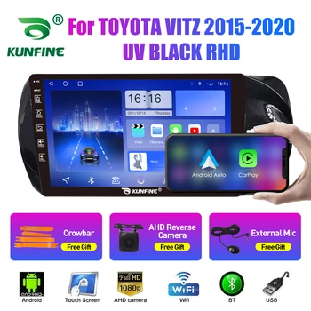 Автомобильное Радио Для TOYOTA VITZ 2015-2020 UV RHD 2Din Android Автомобильный Стерео DVD GPS Навигационный Плеер Мультимедиа Android Auto Carplay