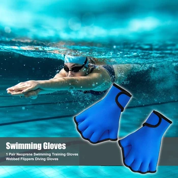 Неопреновые перчатки для дайвинга, Эластичные Перчатки для подводного плавания с половиной пальца, Водонепроницаемые Легкие Вспомогательные Обучающие принадлежности многоразового использования.
