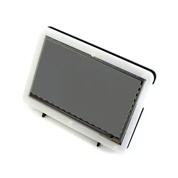 Raspberry Pi 3 7-дюймовый ЖК-дисплей HDMI с Акриловым Корпусом, Емкостный Сенсорный Экран 1024*600 для Raspberry Pi 2 BB Black Banana Pi