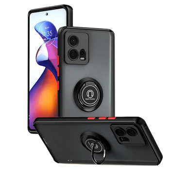 Для Moto Edge 30 Fusion Case, чехол 5G, защита объектива камеры, чехол для телефона, для Motorola Edge30 Fusion, кольцо, подставка, держатель, задняя крышка