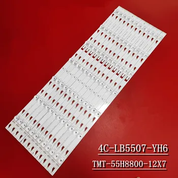 Светодиодная лента подсветки для TCL 55 дюймов L55H8800A-CF TMT-55H8800-12X7-3030C 4C-LB5507-YH6 4C-LB5507-PF4 ILJIN LED_55H8800_Rev2.0_KMS
