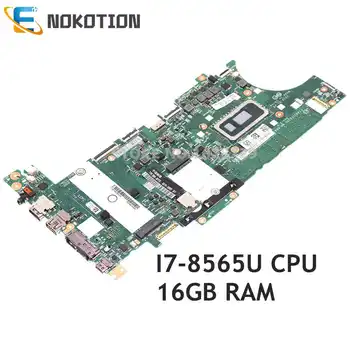 Материнская плата Ноутбука NOKOTION для Lenovo ThinkPad X390 T490S материнская плата 5B20W72902 FT491 FX390 NM-B891 с процессором I7-8565U + 16G