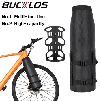 Велосипедная сумка, вместительная Сумка для велосипедных вилок, Сверхлегкая сумка для рамы дорожного горного велосипеда, Многофункциональная коробка для велосипедных инструментов, аксессуары MTB