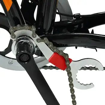 Велосипед Ключ свободного хода велосипедной цепи Гаечный ключ для снятия нижнего кронштейна Инструмент для ремонта