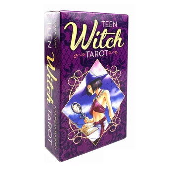 Новая колода карт Таро для подростков-ведьм, Колода для гадания, карты для настольных игр для развлекательных вечеринок