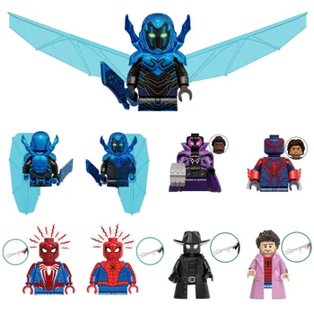 Новый Супергерой Disney Человек-паук, Игрушечные блоки, Мини-фигурки, Строительные Кирпичи, Игрушки в подарок