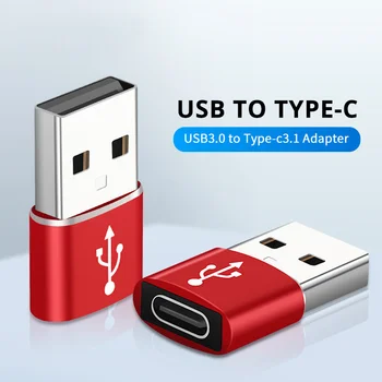 Адаптер USB 3.0 To Type C OTG Type C Мужской К USB Женский Конвертер Для Ноутбука Macbook Samsung Xiaomi Разъем USB C OTG