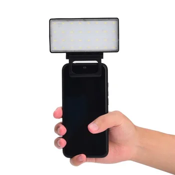 Мини-видео светодиодная подсветка телефона Заполняющая подсветка Встроенный аккумулятор Мобильного телефона Селфи Заполняющая подсветка Видеосъемка Заполняющая лампа Осветляет сцену