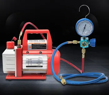 Вакуумный насос Бытовой небольшой насос для кондиционирования воздуха Mini 1L Инструмент для ремонта вакуумной машины Холодильный насос