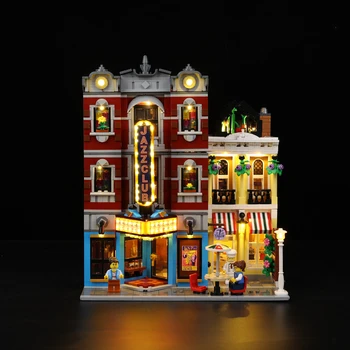Комплект светодиодной подсветки для 10312 джаз-клуба, набор строительных блоков (не включает модель), кирпичи, игрушки для детей