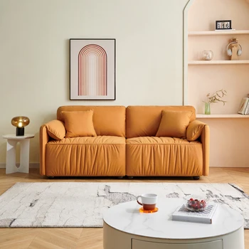 Диван-кушетка 75,59 дюйма, Современный диван Loveseat, Большой диван с глубоким сиденьем