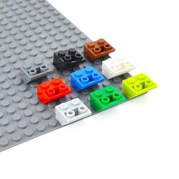 Строительные блоки MOC Parts С техническим наклоном, перевернутые на 45 ° кирпичи с наклоном 2x2 против скоса, совместимые с 3660 игрушками 