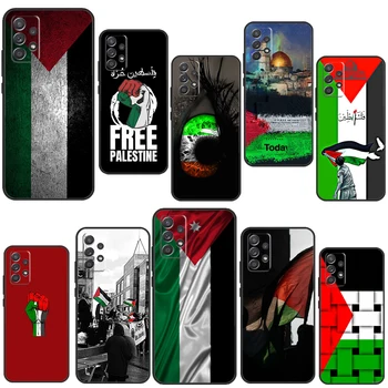 Чехол с флагом Свободы Палестины для Samsung A54 A34 A14 A13 A23 A33 A53 A73 A51 A71 A72 A12 A22 A32 A42 A52 Задняя крышка