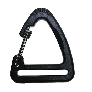 10/30 шт Пластиковая треугольная пряжка для рюкзака для дайвинга, кемпинга, подвесной брелок для ключей, крючок подходит для 1 
