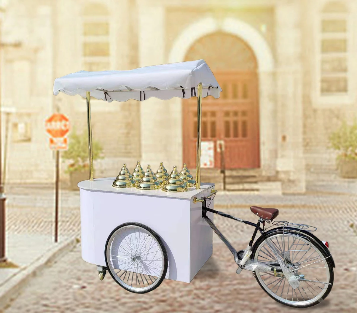 электрический велосипед для перевозки мороженого, новый дизайн, уличный электрический трехколесный велосипед, прицеп для перевозки продуктов, передвижная тележка для перевозки мороженого