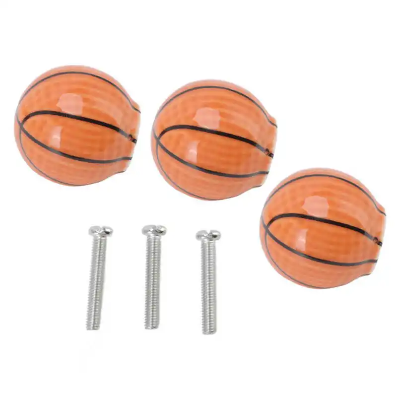 Ручки Баскетбольного шкафа Баскетбольная Дверная ручка Спортивная Тематика для Шкафов-Купе