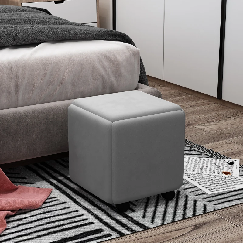Маленький табурет, комбинированный кубик Рубика, складываемый портативный стул, современный минималистичный журнальный столик, мебель для домашней гостиной мебель