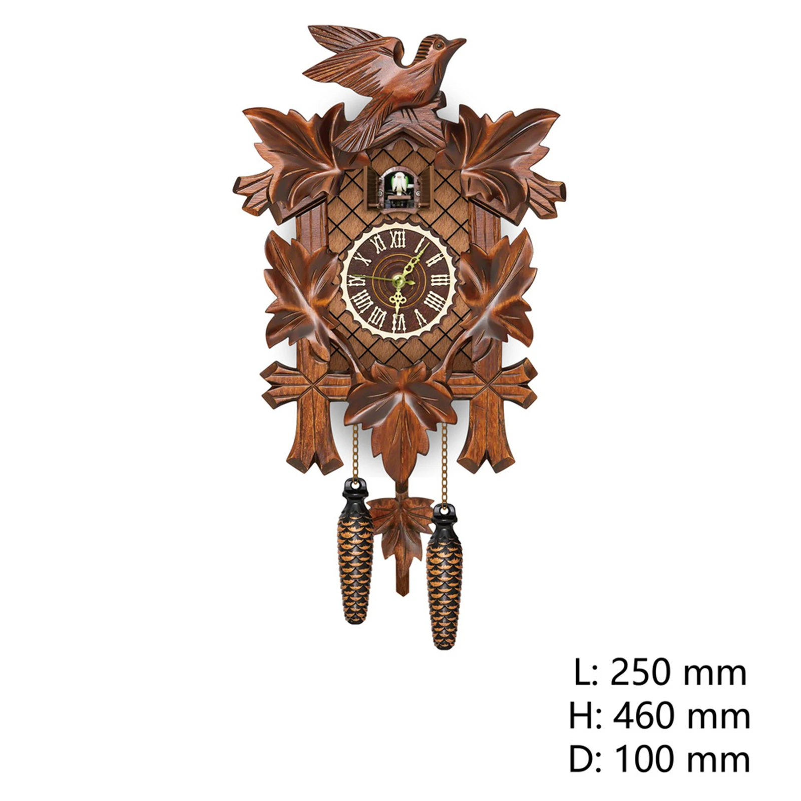 Немецкий Черный лес часы с кукушкой ретро скандинавском стиле деревянные Кукушка настенные часы аксессуары для домашнего декора שעון קיר מעוצב לסלון