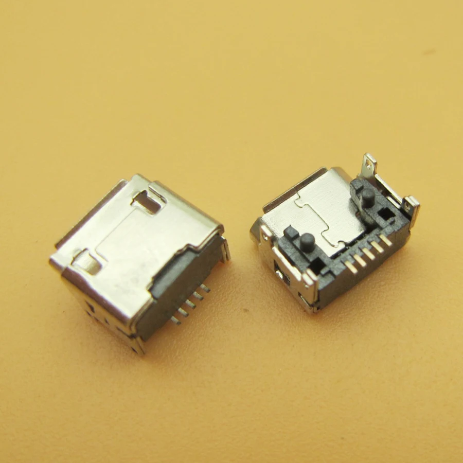 5шт 5-контактный разъем Micro USB, порт зарядки, розетка для внешнего жесткого диска Western-Digital и т.д., Разъем для передачи данных