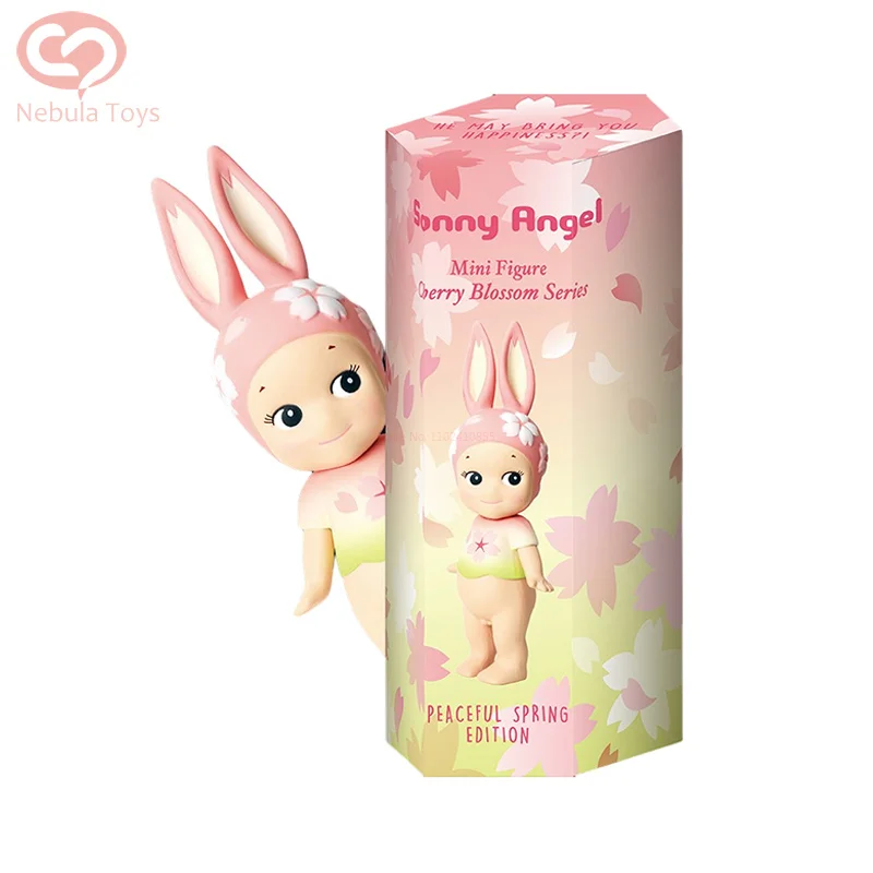 Серия Sonny Angel Cherry Blossom Mystery Box Blind Box Surprise Kawaii Box Коллекция аниме-фигурок на День рождения, Милые Игрушки-куклы, подарок