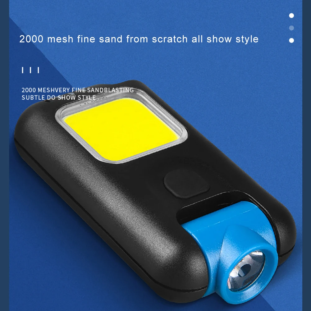 Многофункциональный Мини-светодиодный фонарик, Рабочий Фонарь, Портативный Карманный Фонарик, Брелки, USB-Аккумуляторный Штопор для кемпинга на открытом воздухе
