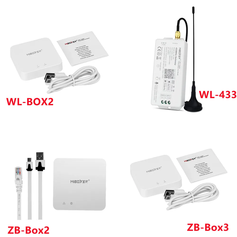 ZB-Box2 Zigbee 3.0 Wired Gateway App led strip controller / Поддержка голосового управления сторонних производителей онлайн-обновление до 128 вспомогательных устройств